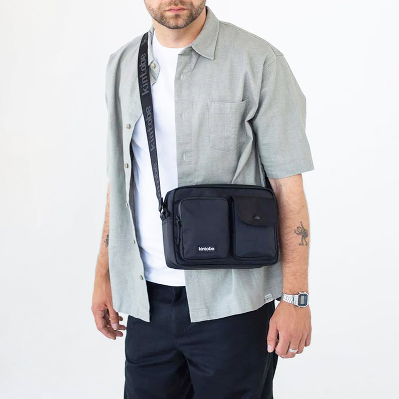 Miles shoulder bag – black