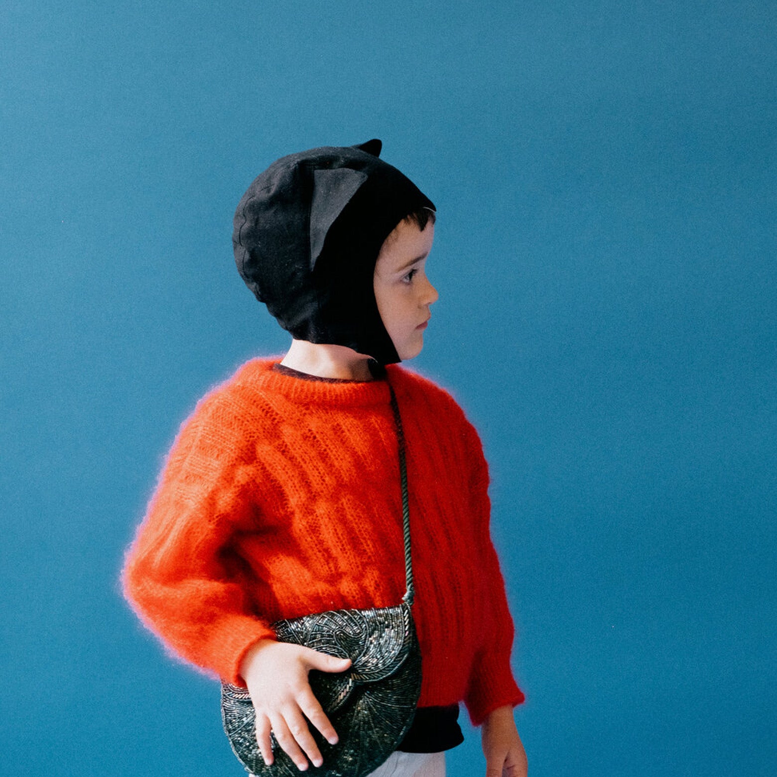 Bonnet with ear for dressing up