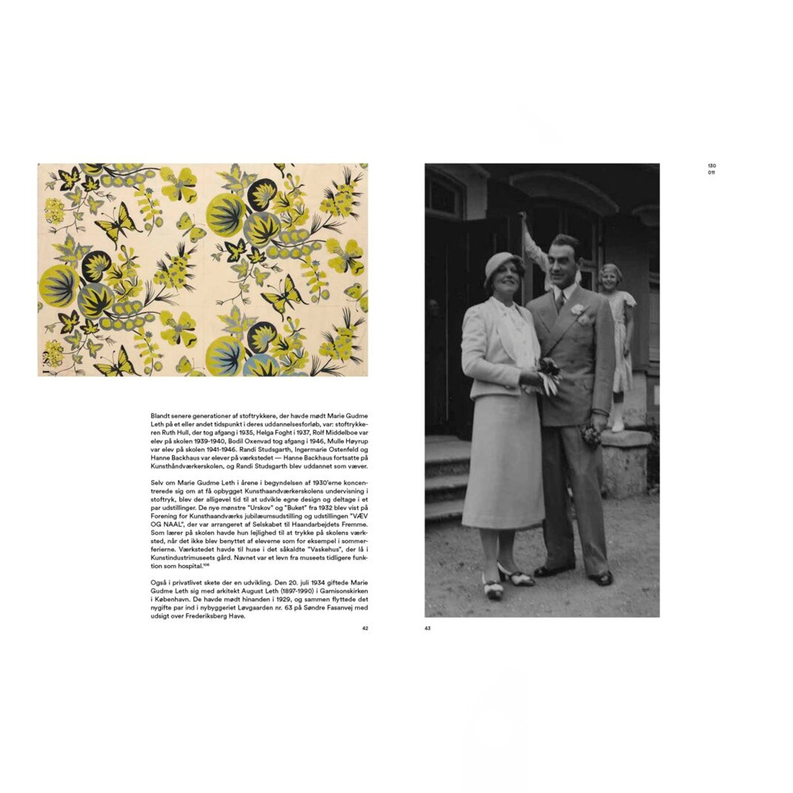 Marie Gudme Leth - En pioner i dansk stoftryk