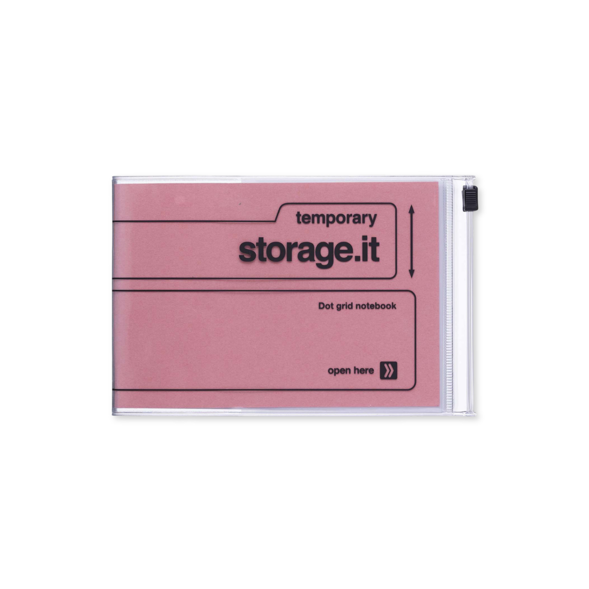 Marks Europe Notebook A6 Desk Storage.it  salmon pink