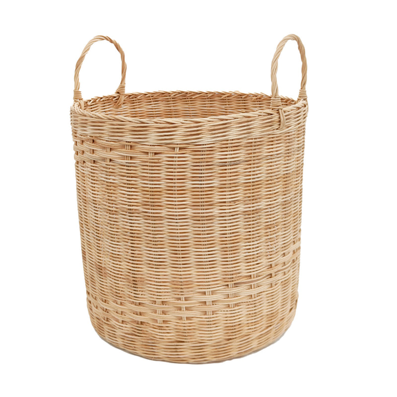 Bamboo basket with handle – Ø39