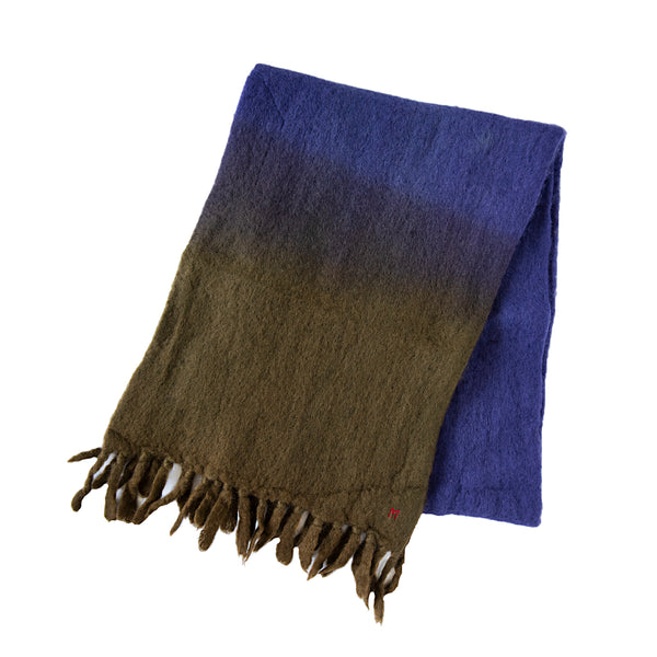 Woolen scarf no. 698 – brown