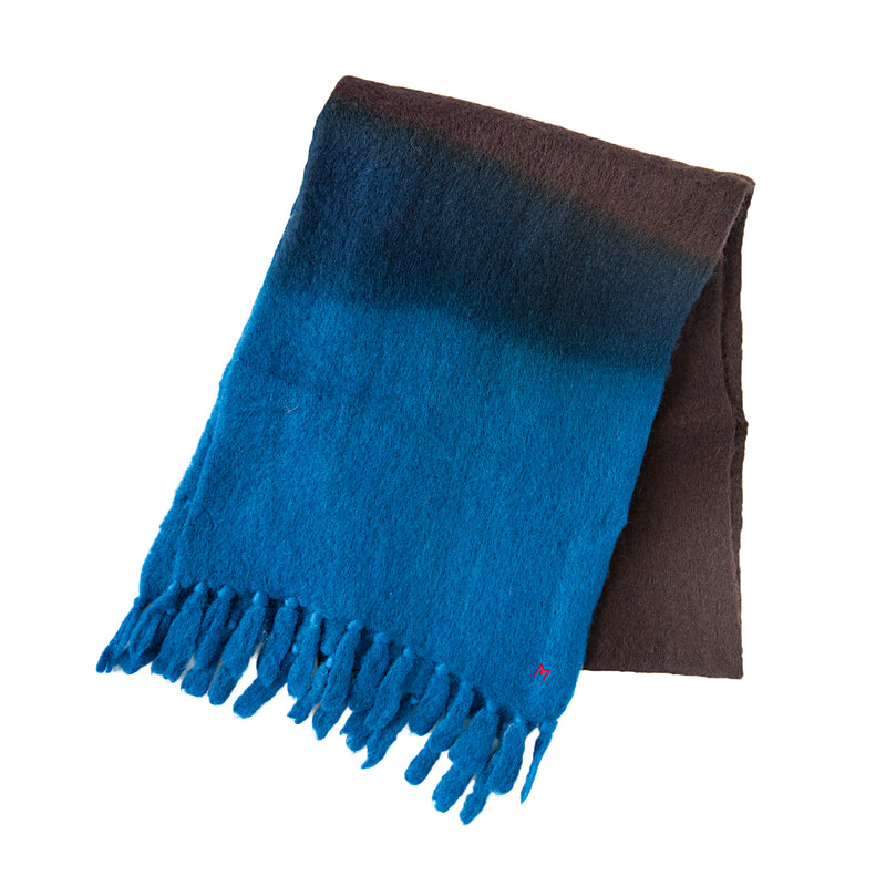 Woolen scarf no. 698 – purple