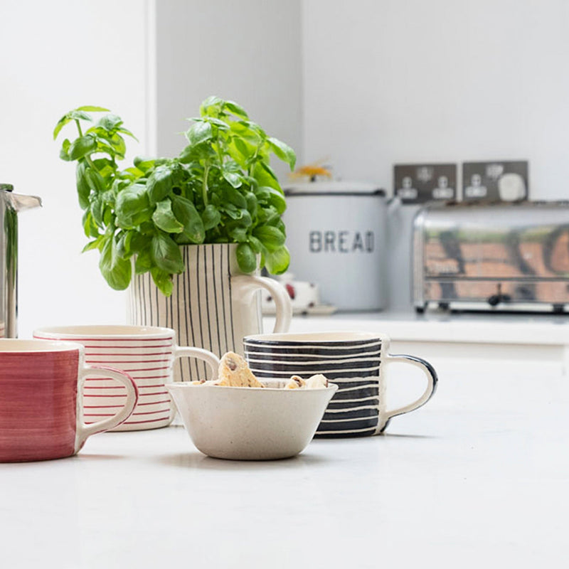 Striped mug – more colours