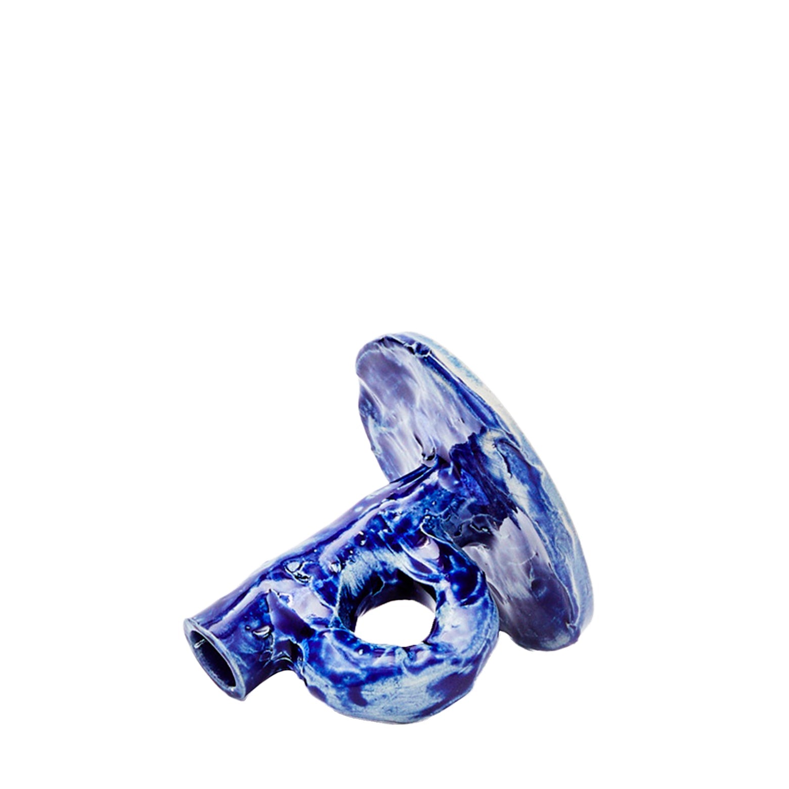 Studio candle holder – blue