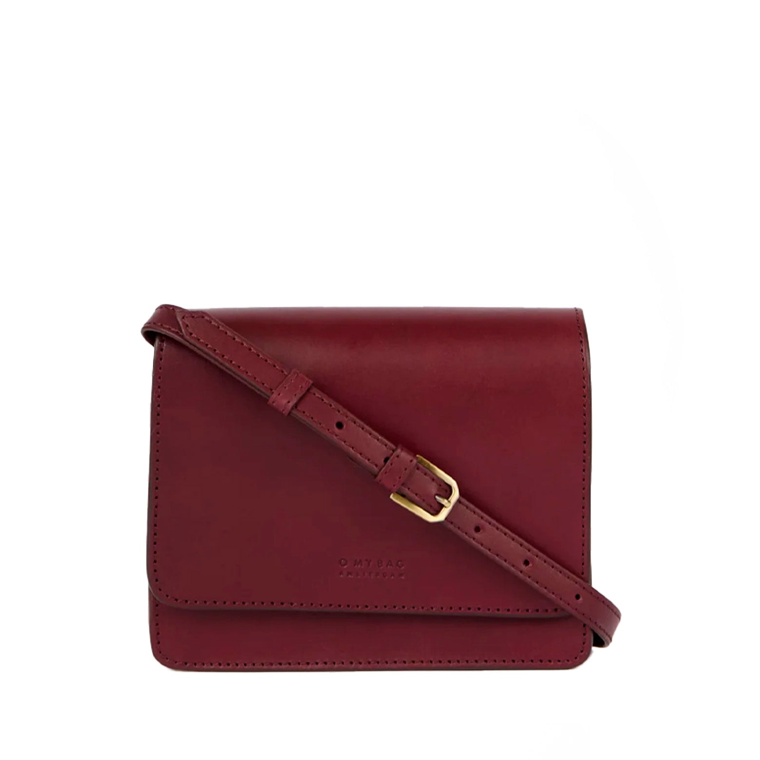 Taske – Audrey Mini Dark Cherry Classic Leather