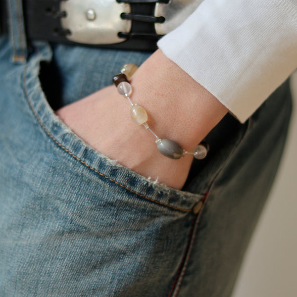 Klassisk armbånd vintage perler