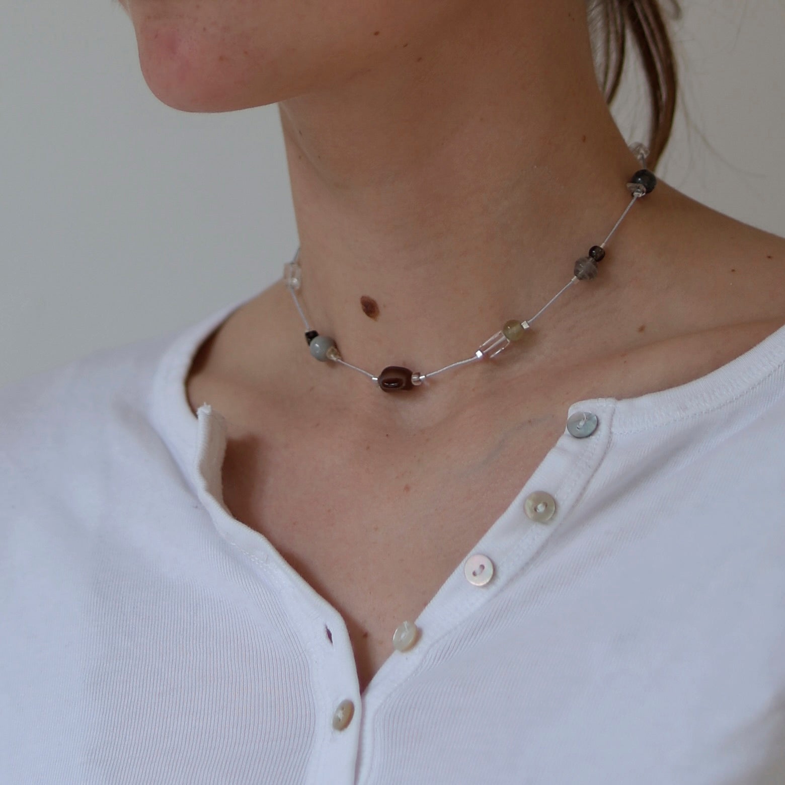 Classic Necklace vintage pearls