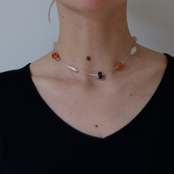 Classic Necklace vintage pearls