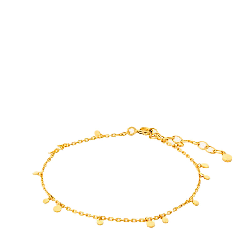 Glow bracelet - gold-plated