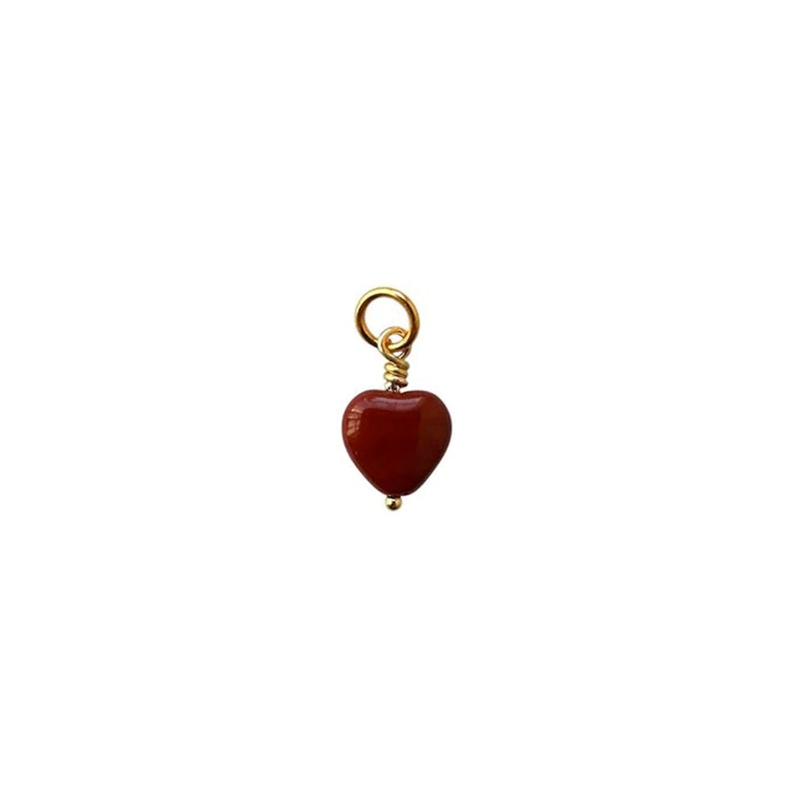 Vedhæng French Heart Brown fra Pico