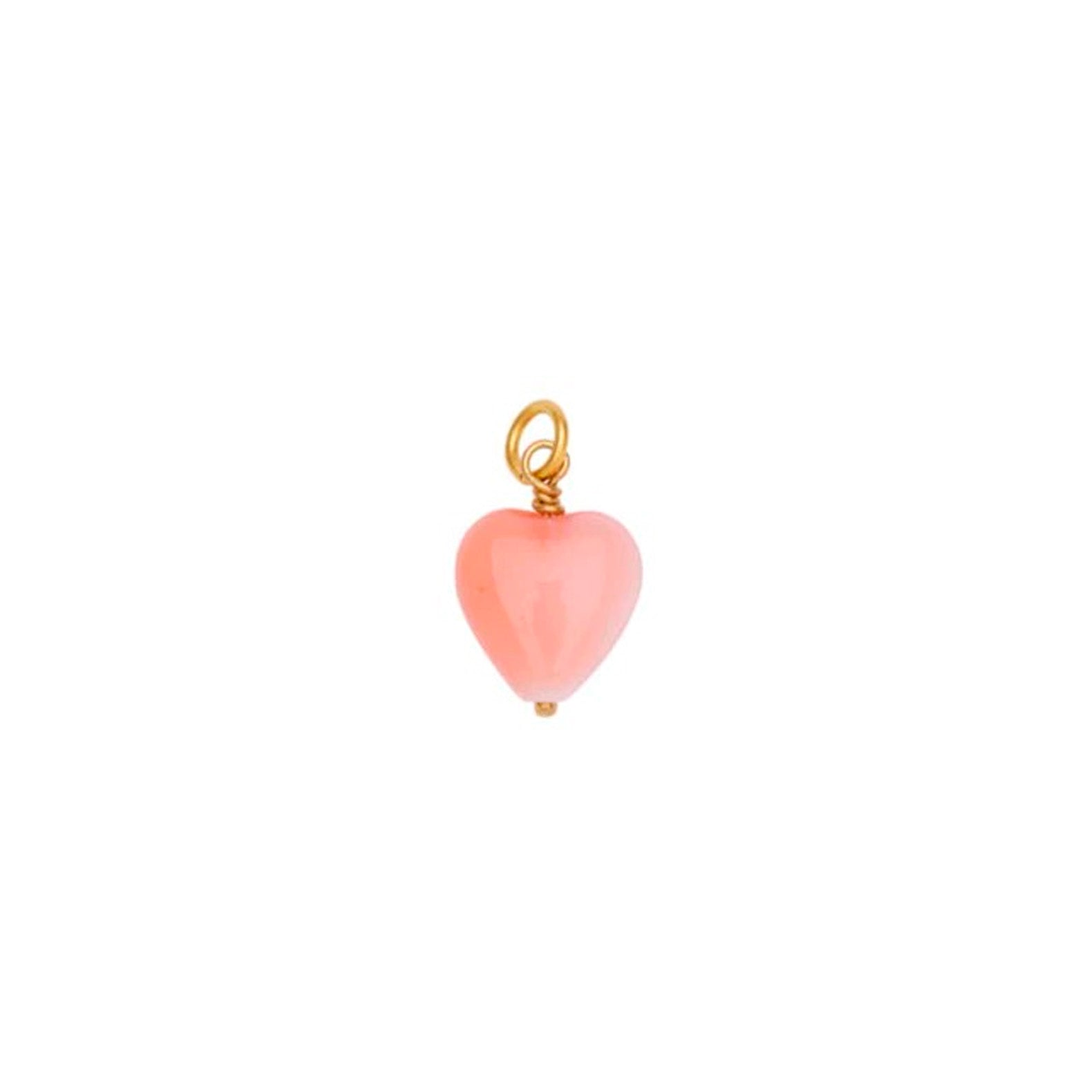 French Heart vedhæng i Coral fra Pico 