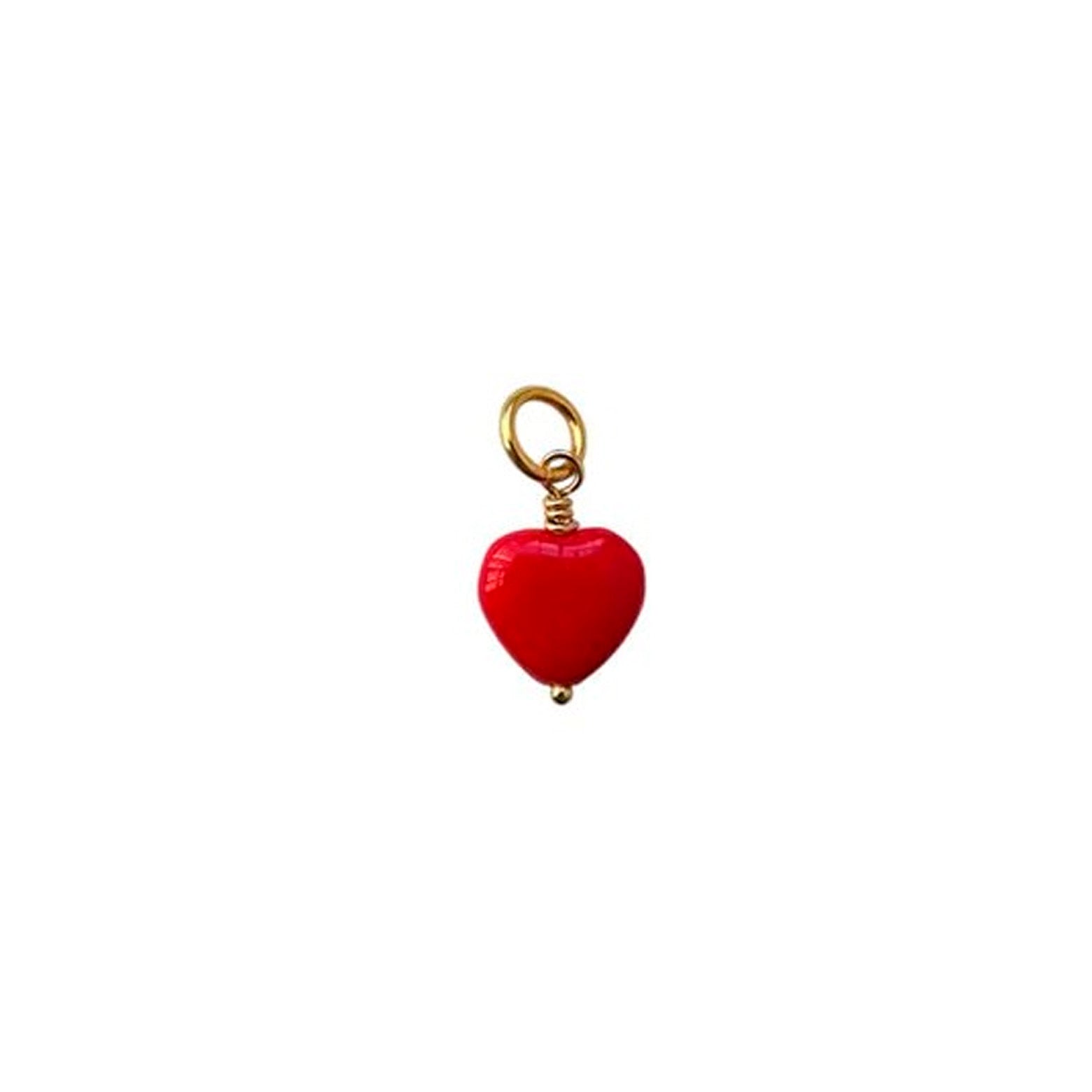 Vedhæng French Heart Scarlet fra Pico