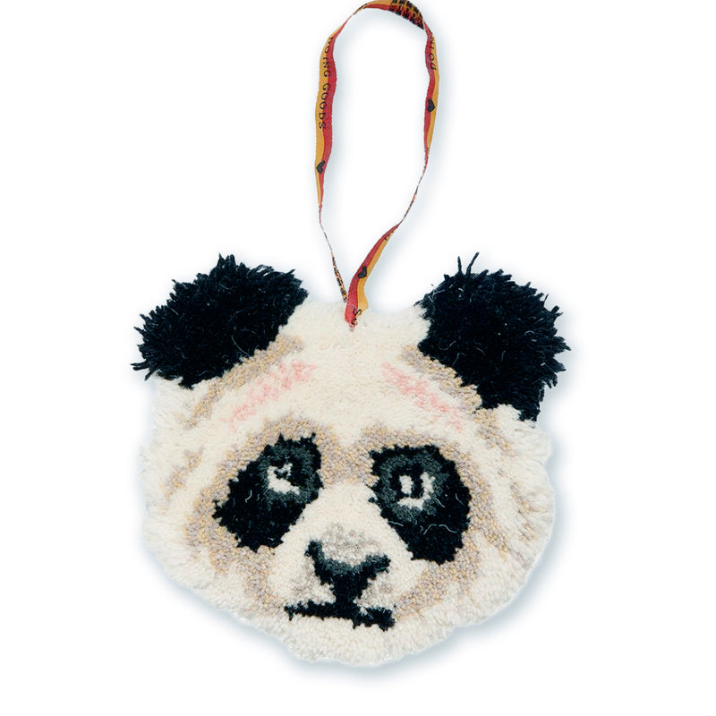 Dyrehoved i uld – Panda