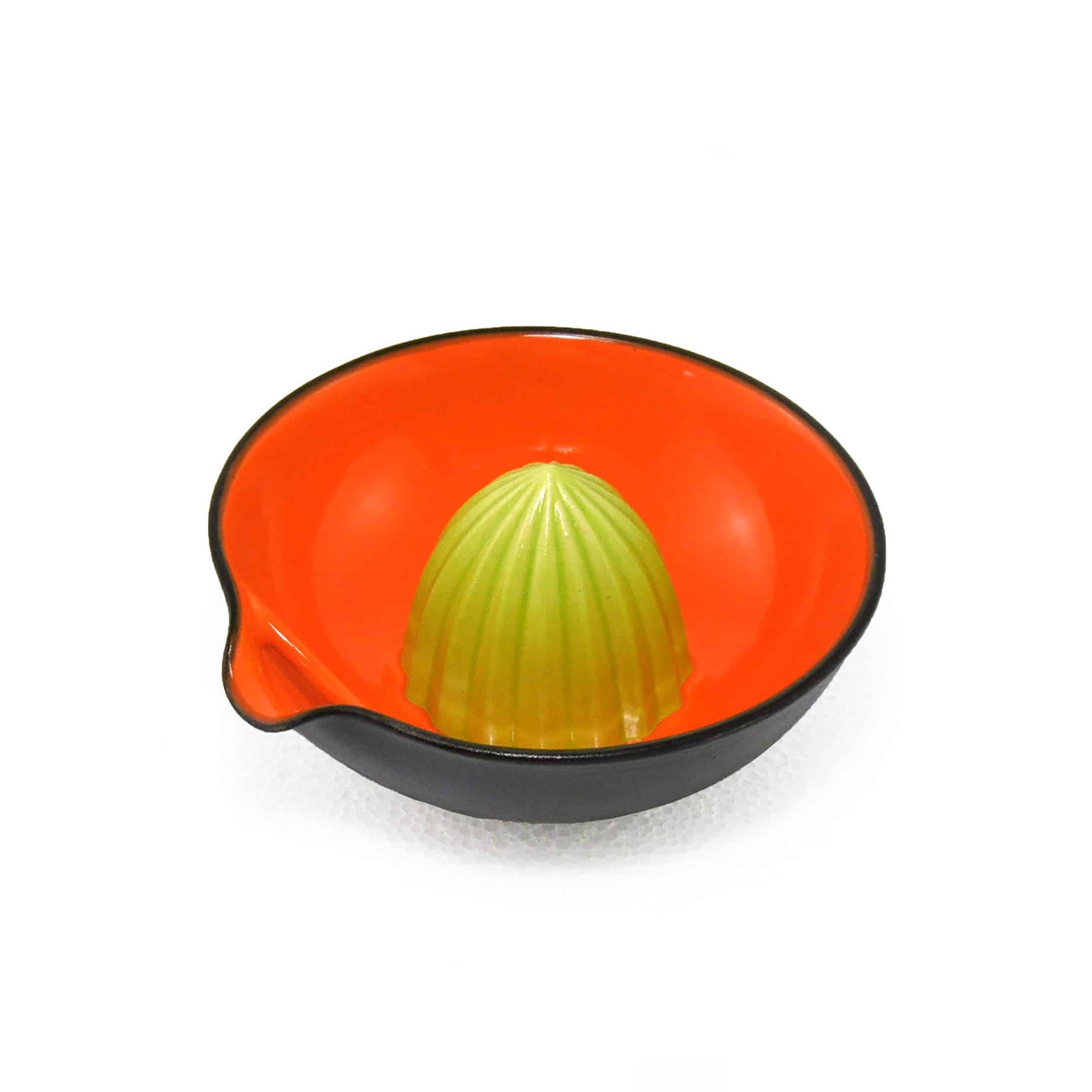 Citronpresser i keramik i orange og gul fra Potsfink
