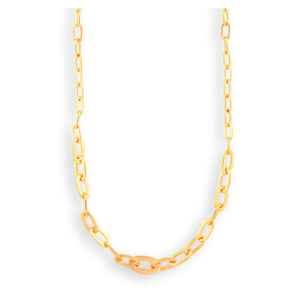Row necklace – gold