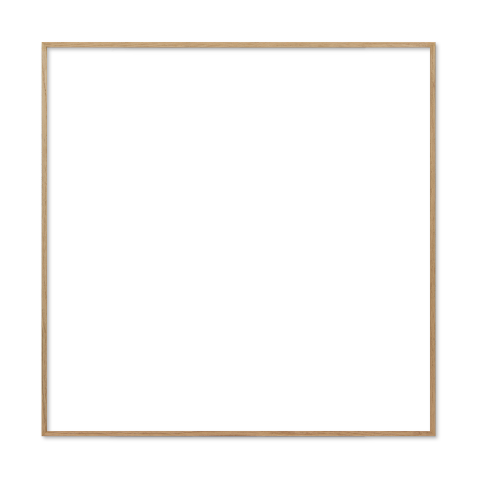 Ramme 59.4 x 59.4 cm – egetræ natur