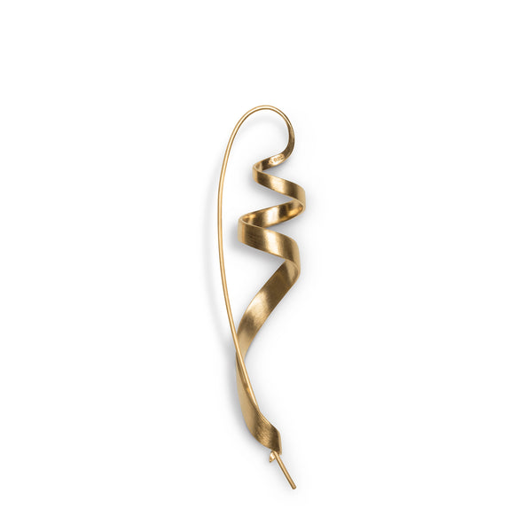 Jane Kønig earring RINGLET gold-plated NOTE 1 pc. !! gold plated sterling silver