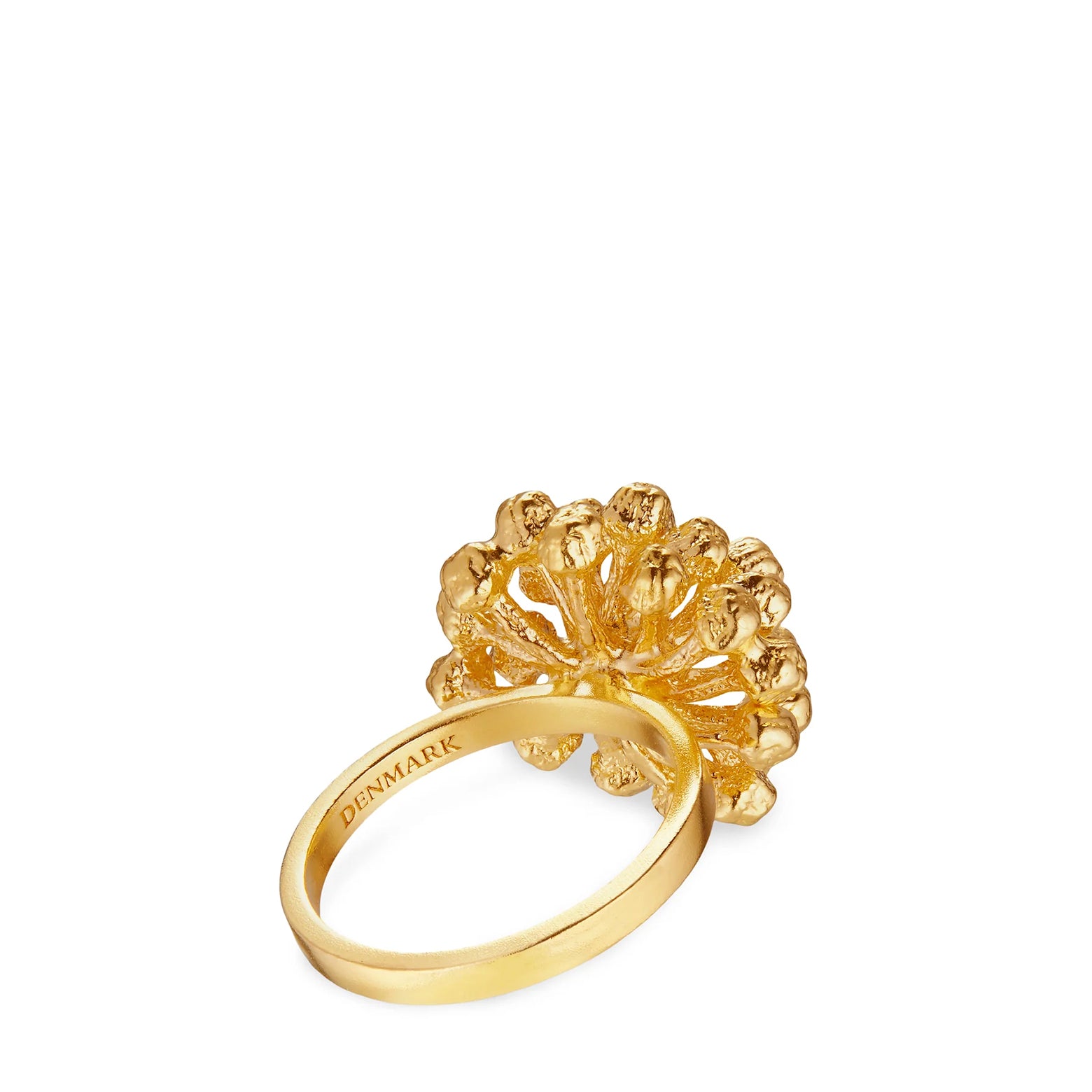Dill Statement ring – gold-plated silver