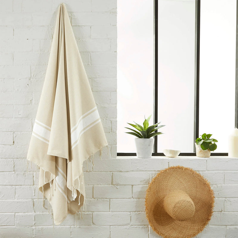 Towel plain weave – beige