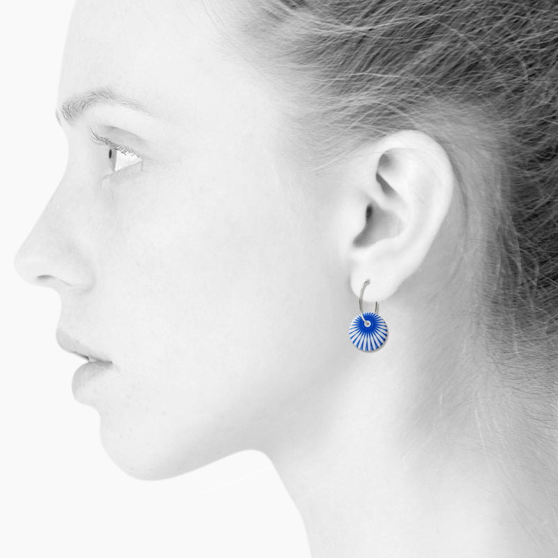 Earrings – Splash Royal Blue