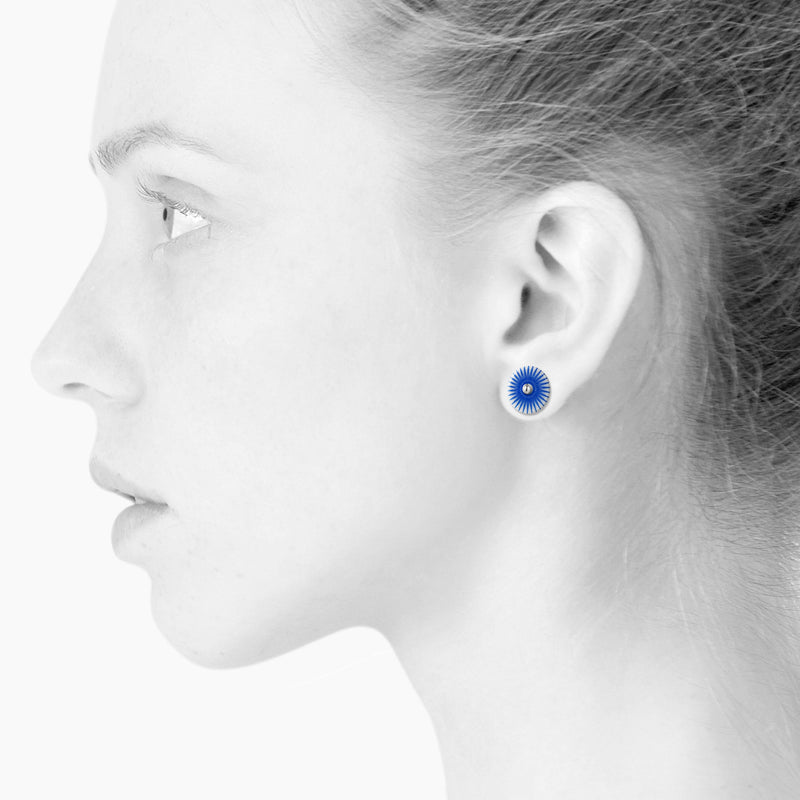 Earrings – Splash Royal Blue