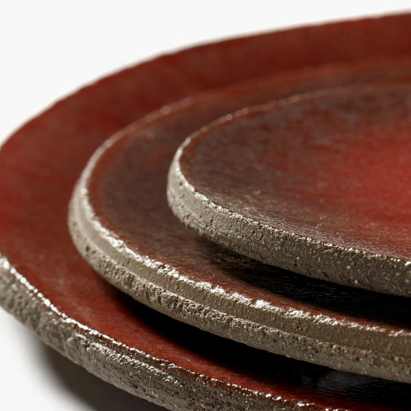 The Frédérick Gautier dessert plate – red