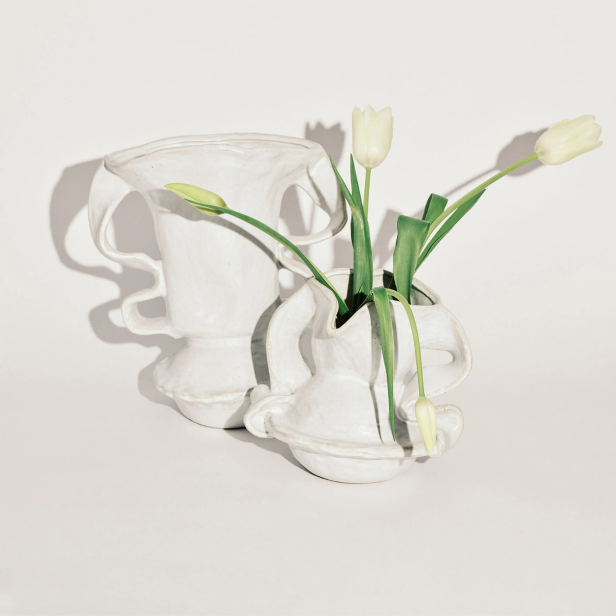 Serax Vase 02 WHITE ROSIE