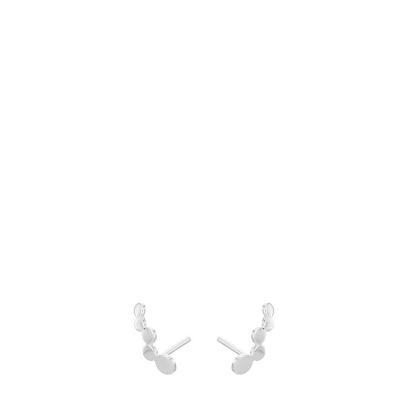 Sheen earrings - silver