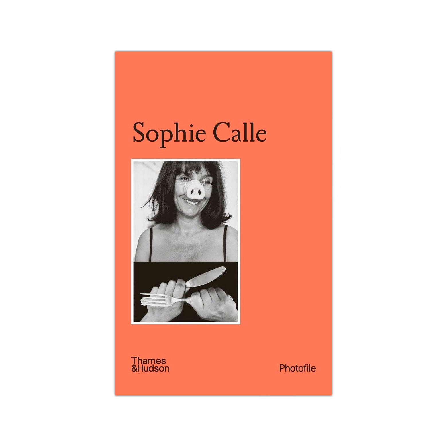 Forside af Sophie Calle - en introduktion til den franske forfatter. Udgivet af Thames & Hudson.