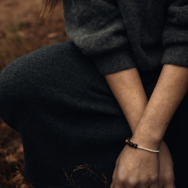 Bracelet with tiger eye - Courage