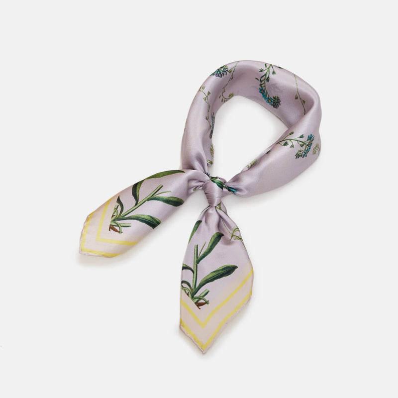 Summer Garden silk scarf