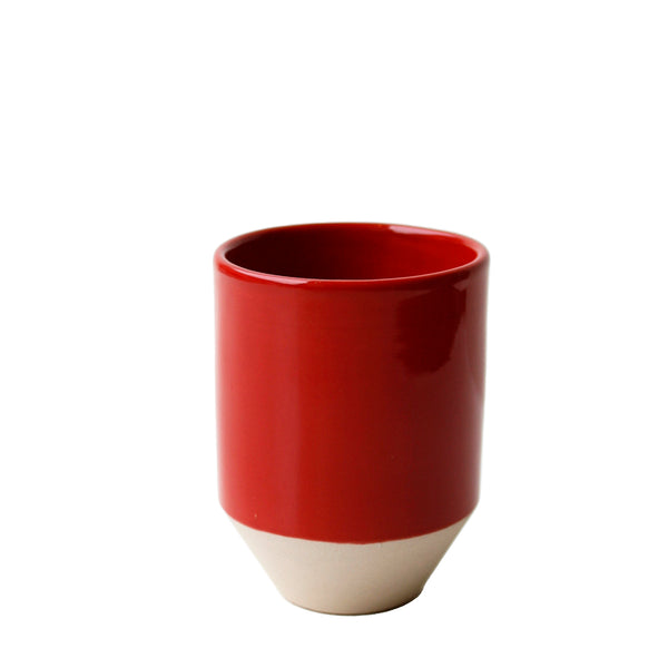 Tall Thin cup – red