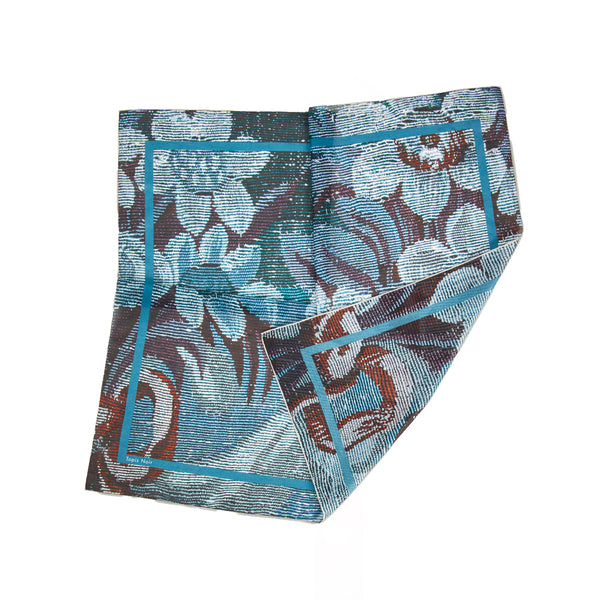 Scarf – Light Blue Tapestry Scarf