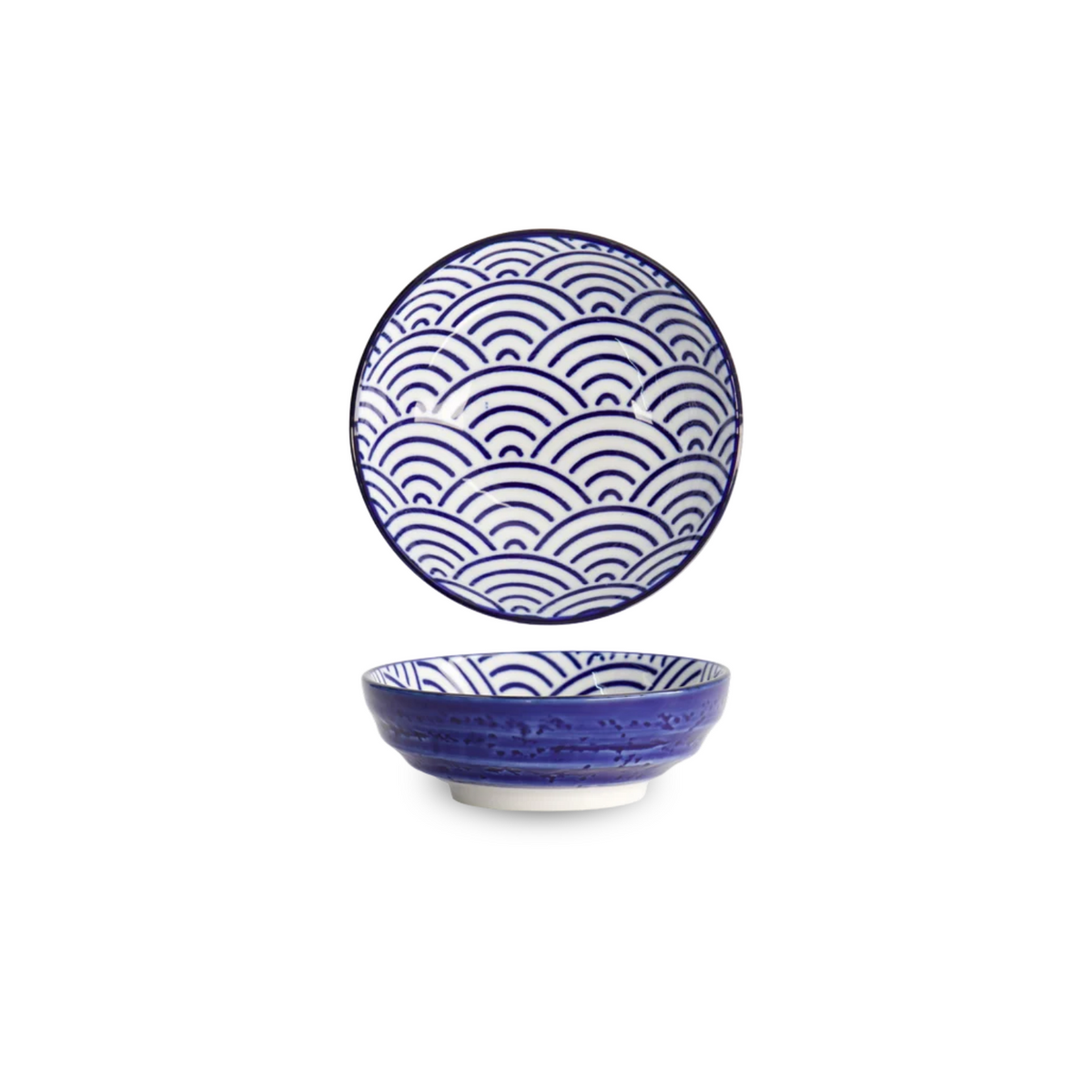 nippon blue dish med star fra Tokyo design studio 
