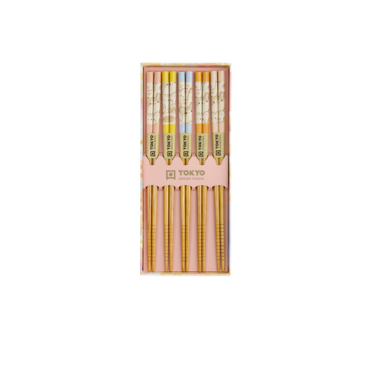 Kawaii Chopstick Rest Giftset - 5 stk.