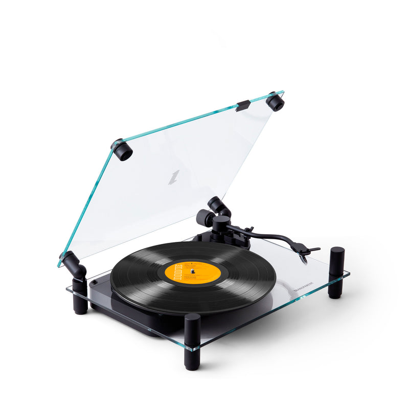 Transparent Turntable black