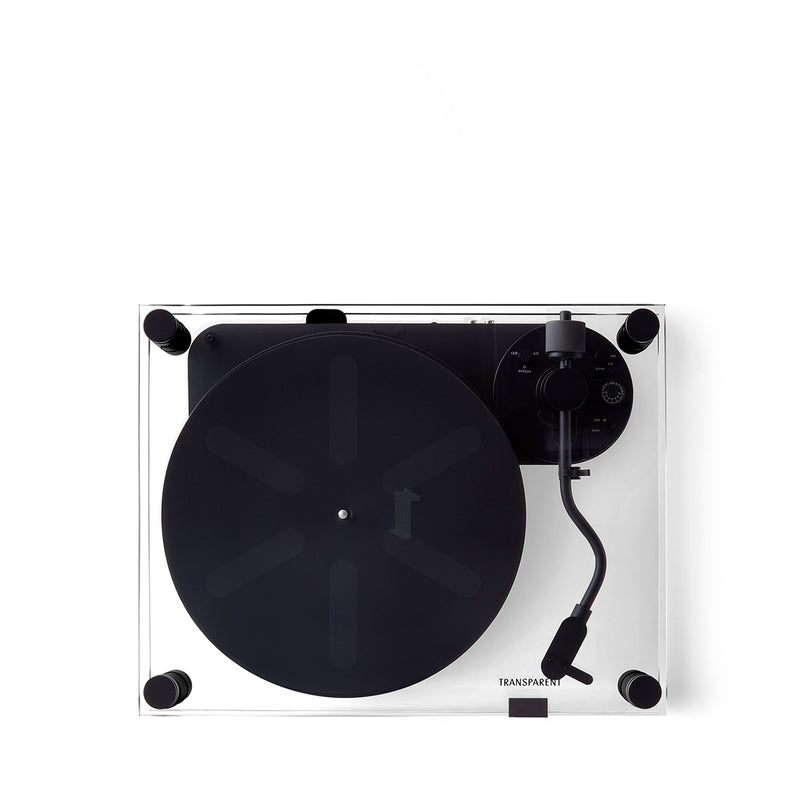 Transparent Turntable black