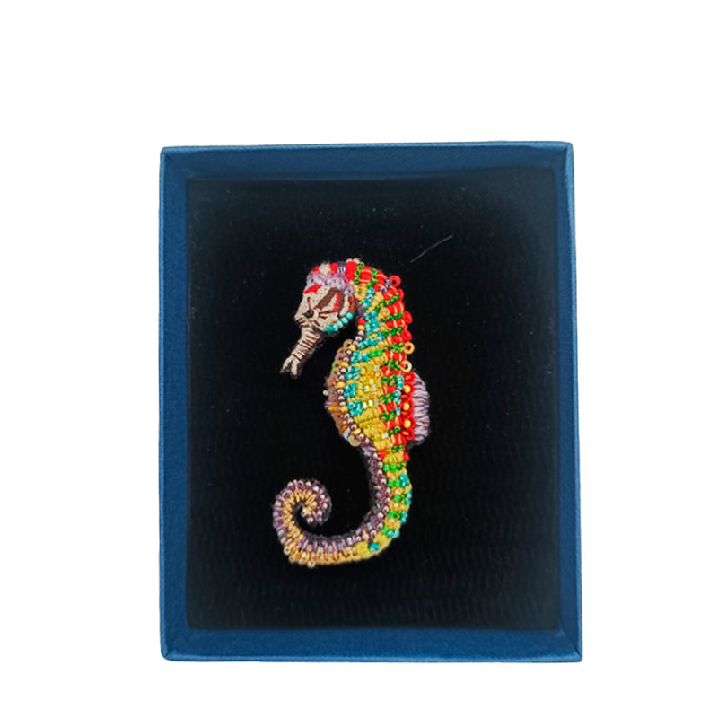 Broche – Spotted Seahorse