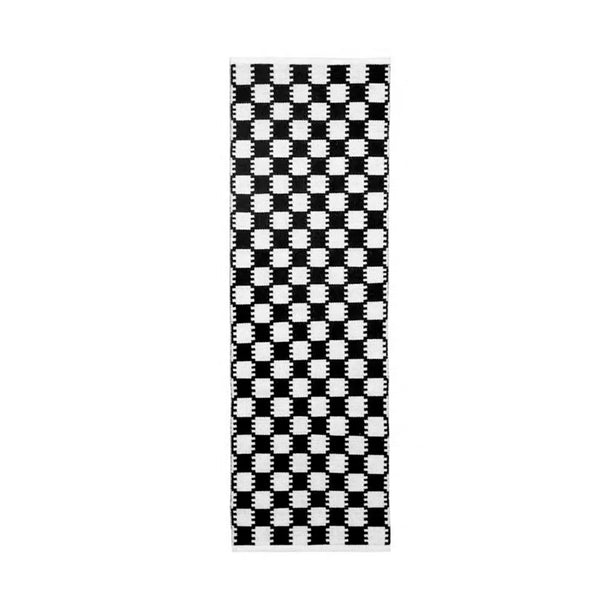 Vibeke Klint rug VK-5 checkered black/white
