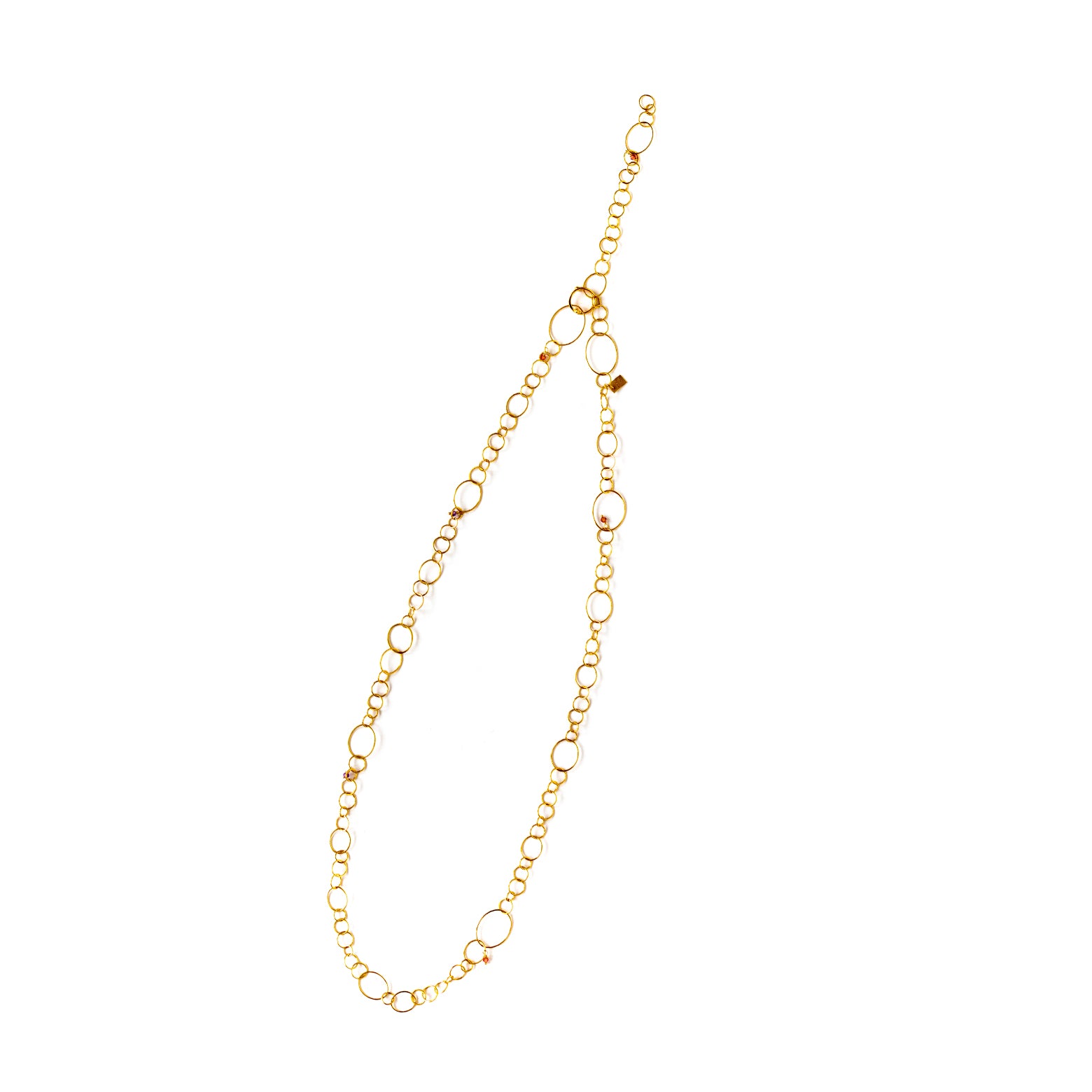 Very Thin necklace small – gold-plated