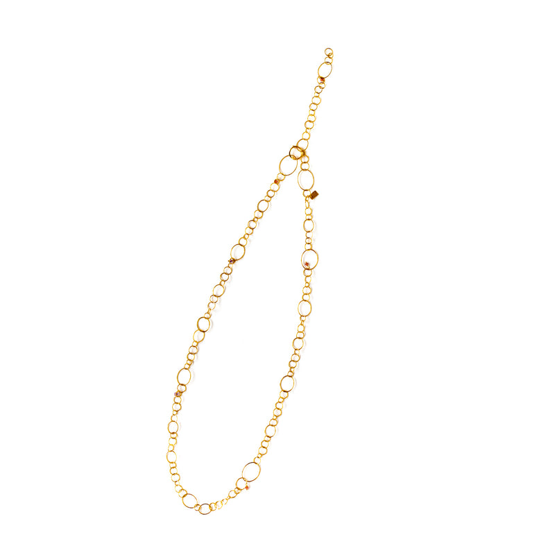 Very Thin necklace small – gold-plated
