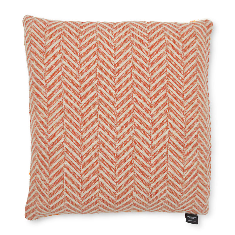 Visual cushion in merino wool – light grey