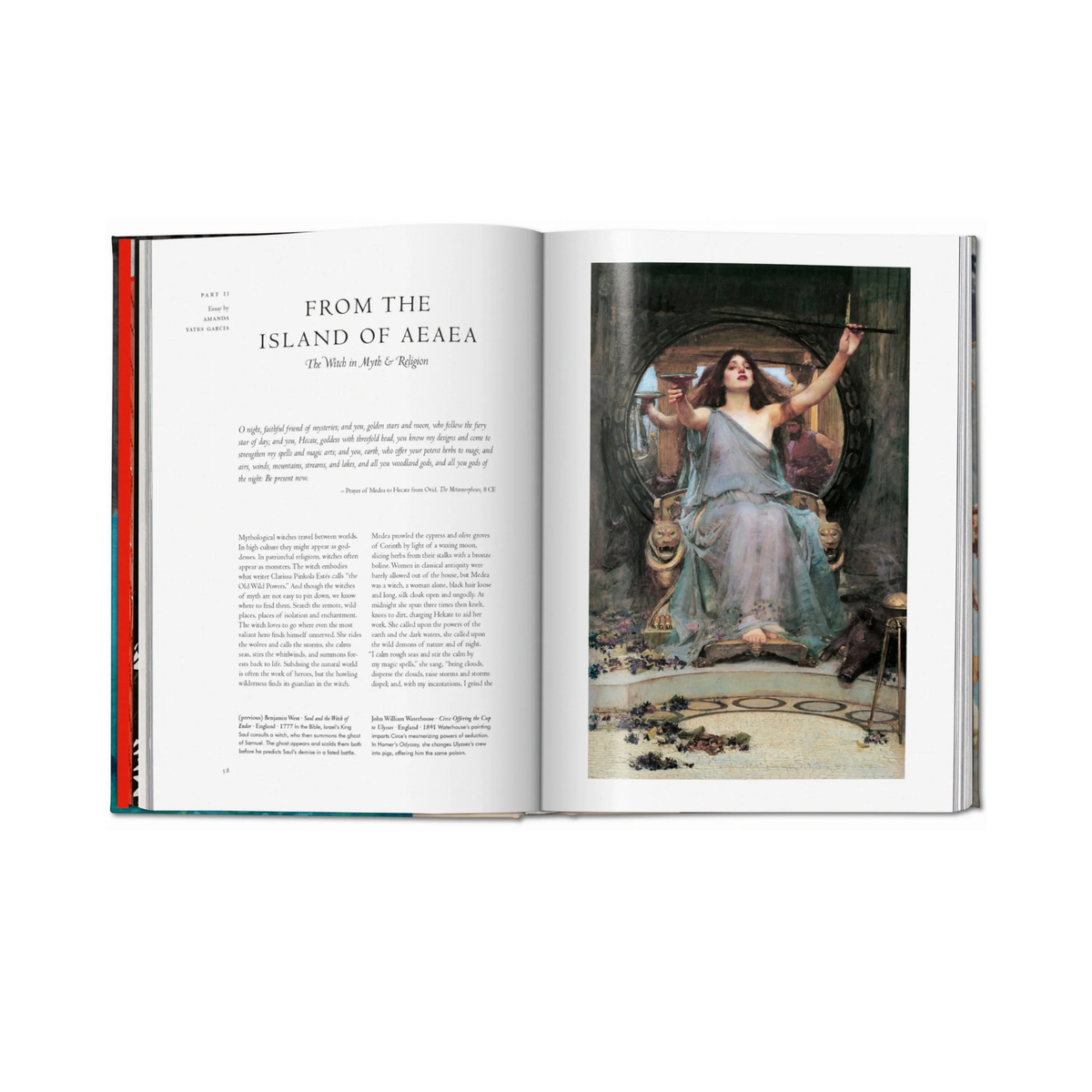 siger af bogen Witchcraft af Jessica Hundley og Pam Grossman udgivet af taschen