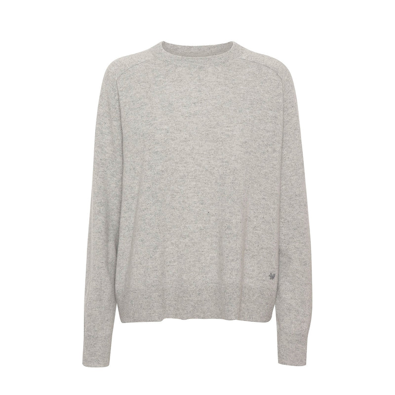 Caroline cashmere sweater – Light Grey