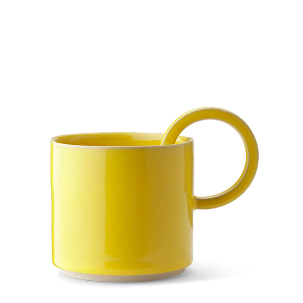 Row tall mug – yellow
