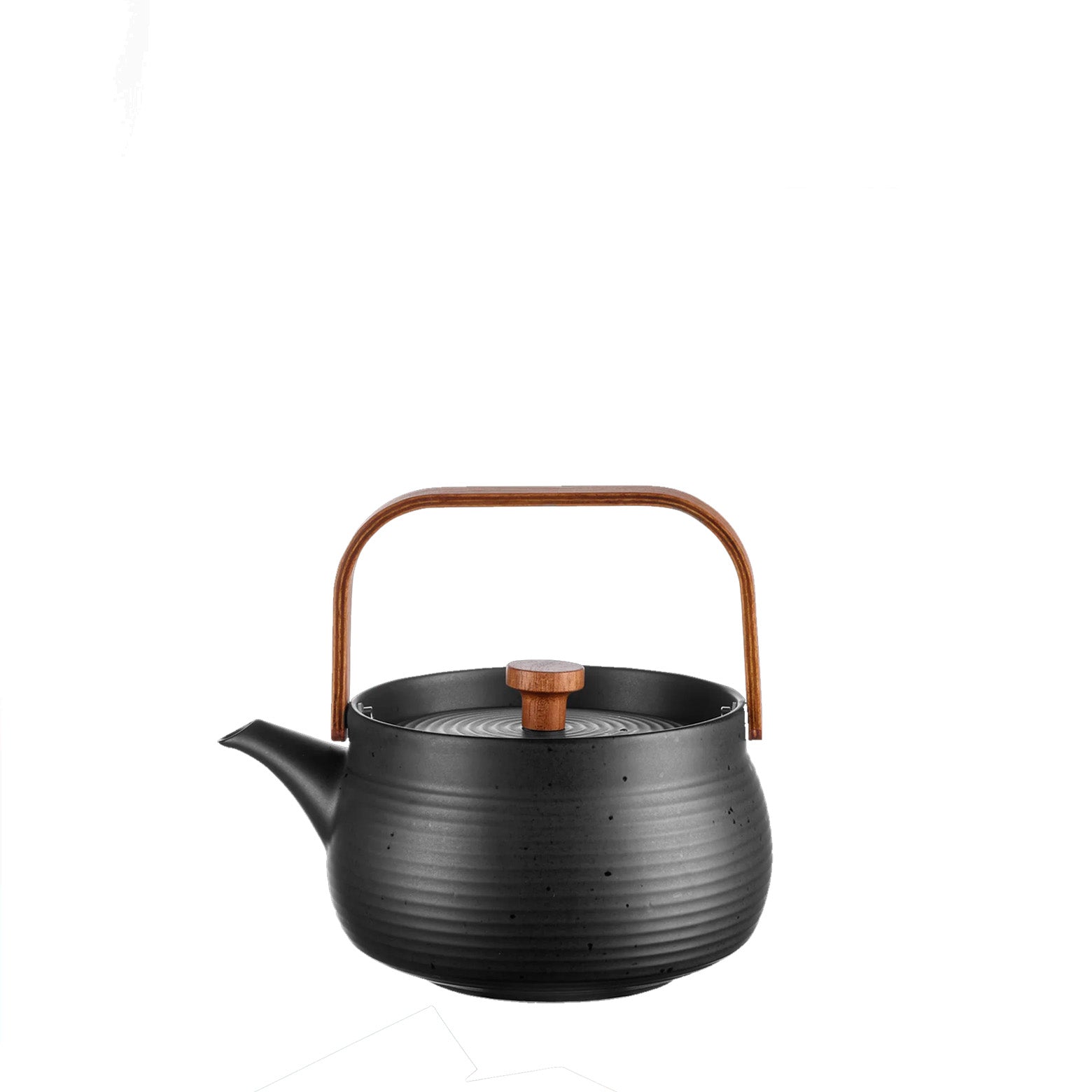 Tekande med træhåndtag - 0.6 L