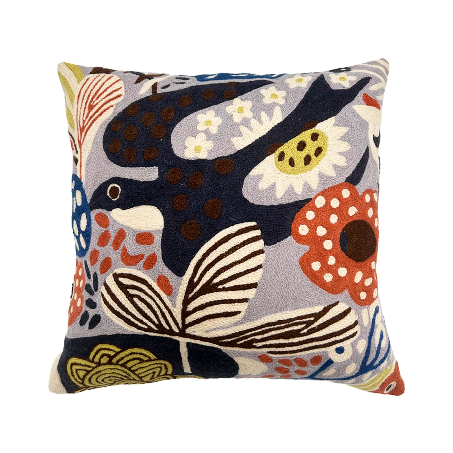 Cushion – Kashmir bird