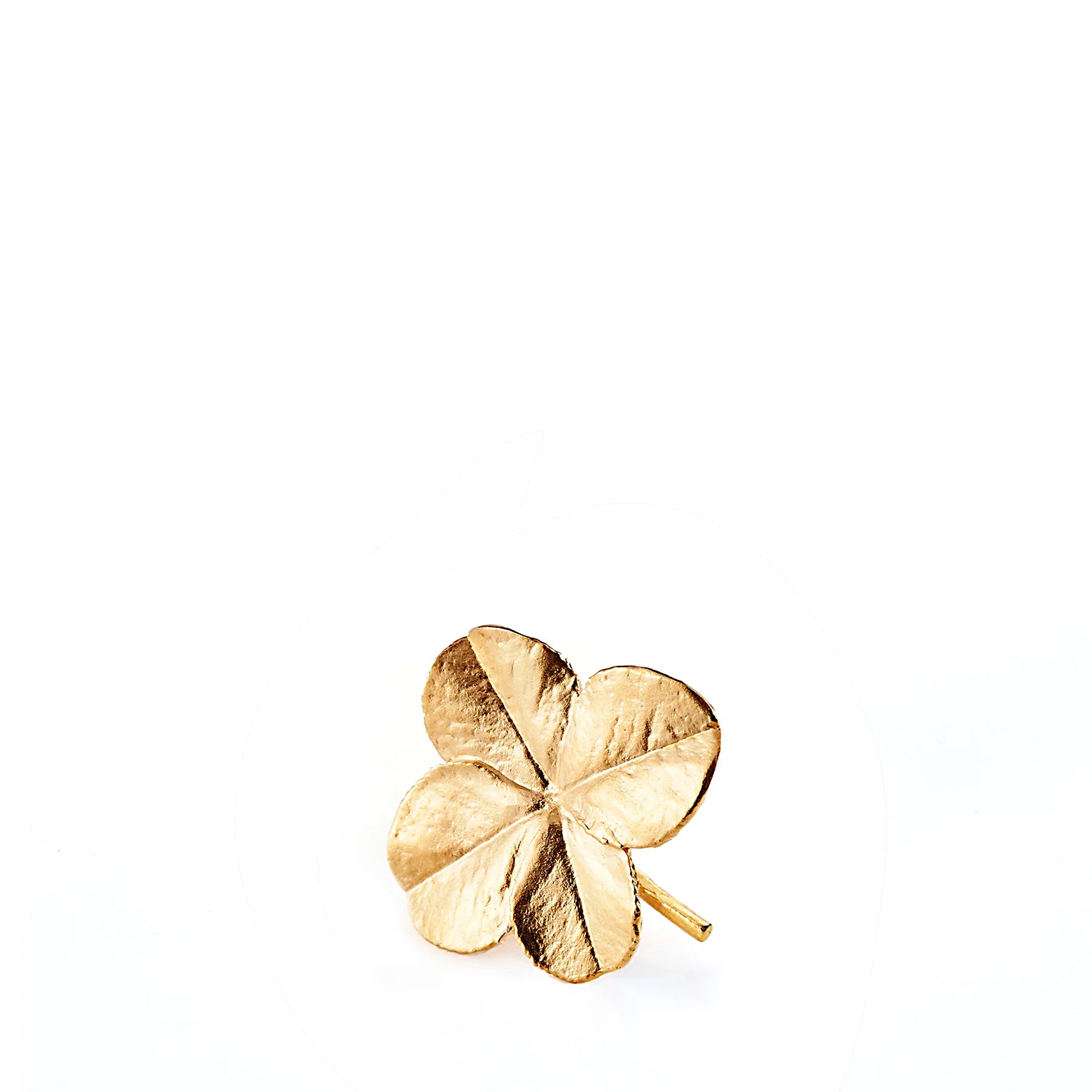 Firkløver broche