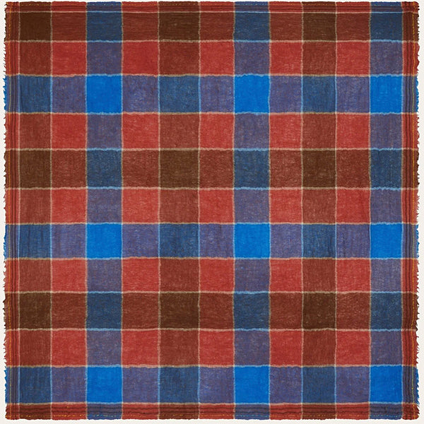 Woolen scarf no. 686 - Indian Red